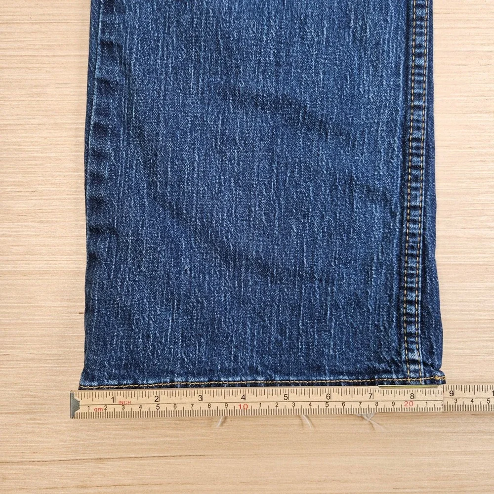 Levi's 527 Bootcut Jeans Mens 36x32 Fit 36x30 Blue Denim Stretch Casual Pants